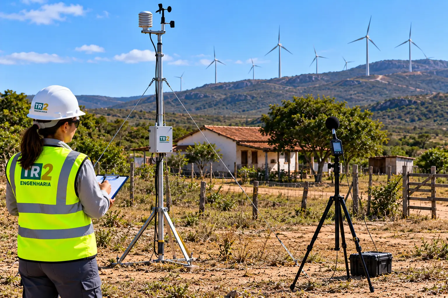 Programa de Monitoramento de Ruído Ambiental em Parques Eólicos